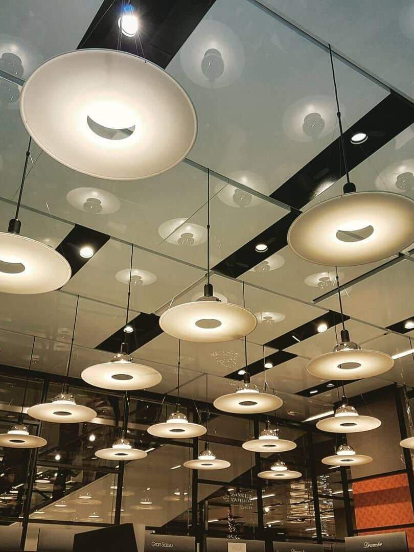 Whimsical Frisbi Flying Saucer Pendant Light - Cueteks