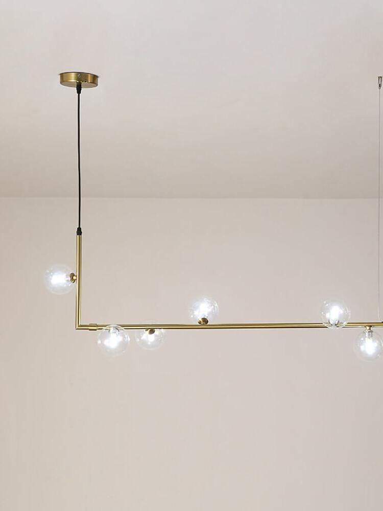 Linear Air 73 Glass Ball Pendant Lamp - Cueteks