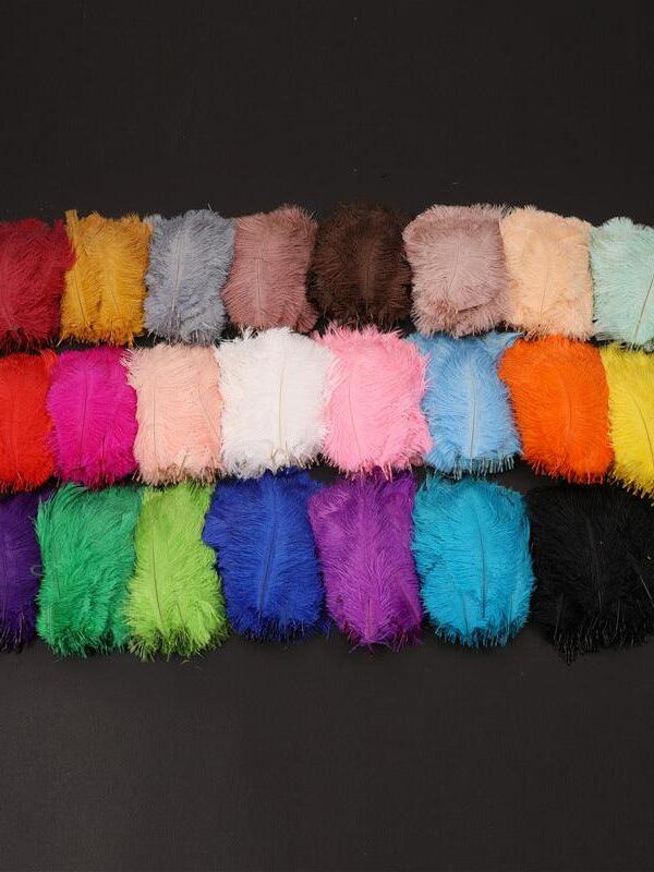Ostrich Feather Chandeliers - Cueteks