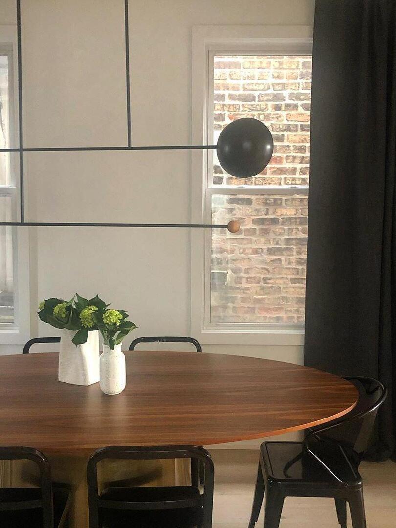 Artistic Astro Rotatable Chandelier With Sleek Design - Cueteks