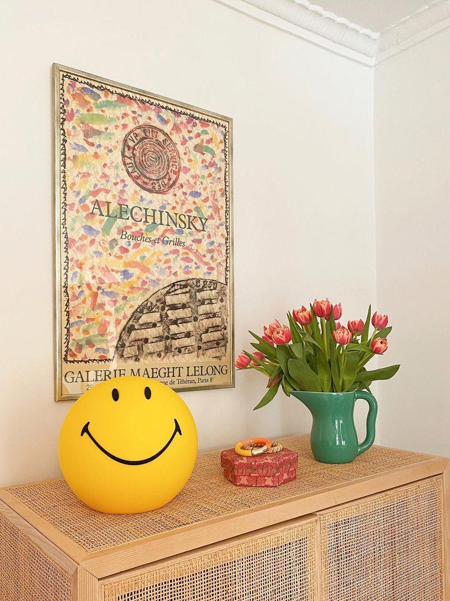 Smiling Decorative Rechargeable Table Lamp - Cueteks