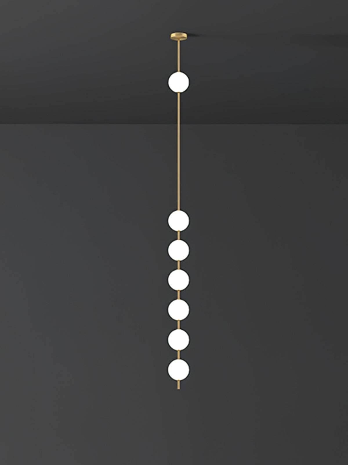 Vertical Balls Pendant Lamp - Cueteks