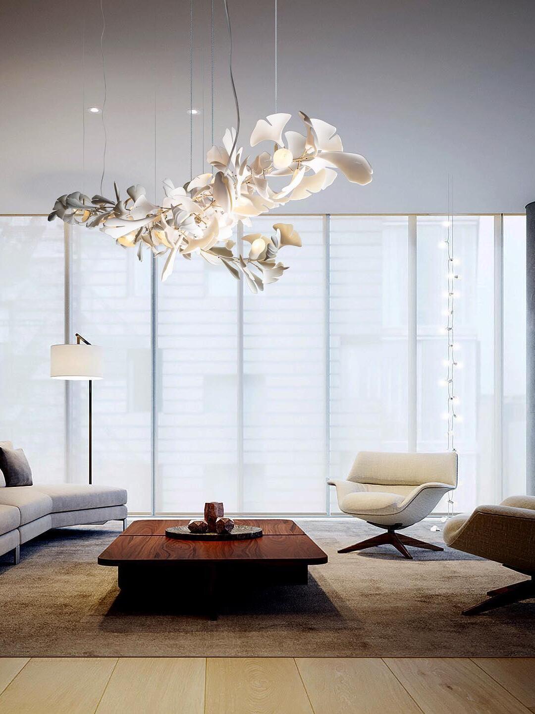 Gingko Chandelier A - Cueteks