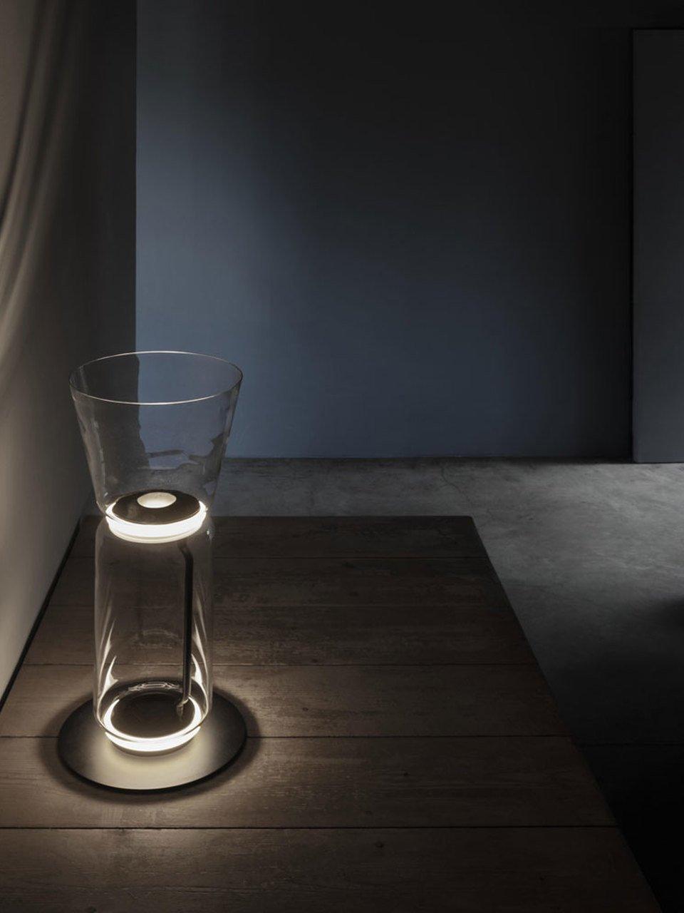 Exquisite Noctambule Metal Table & Floor Lamp - Cueteks