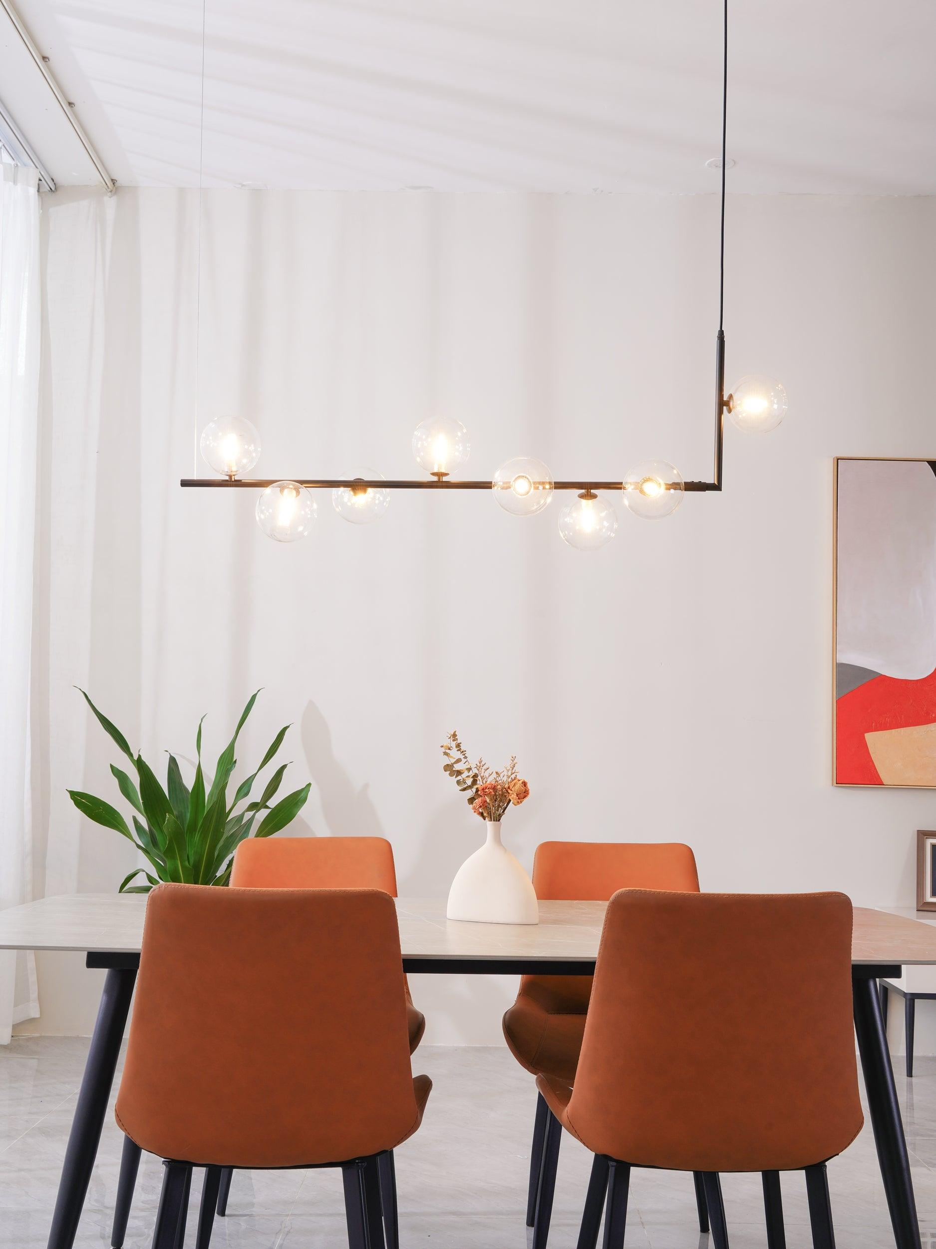 Linear Air 73 Glass Ball Pendant Lamp - Cueteks