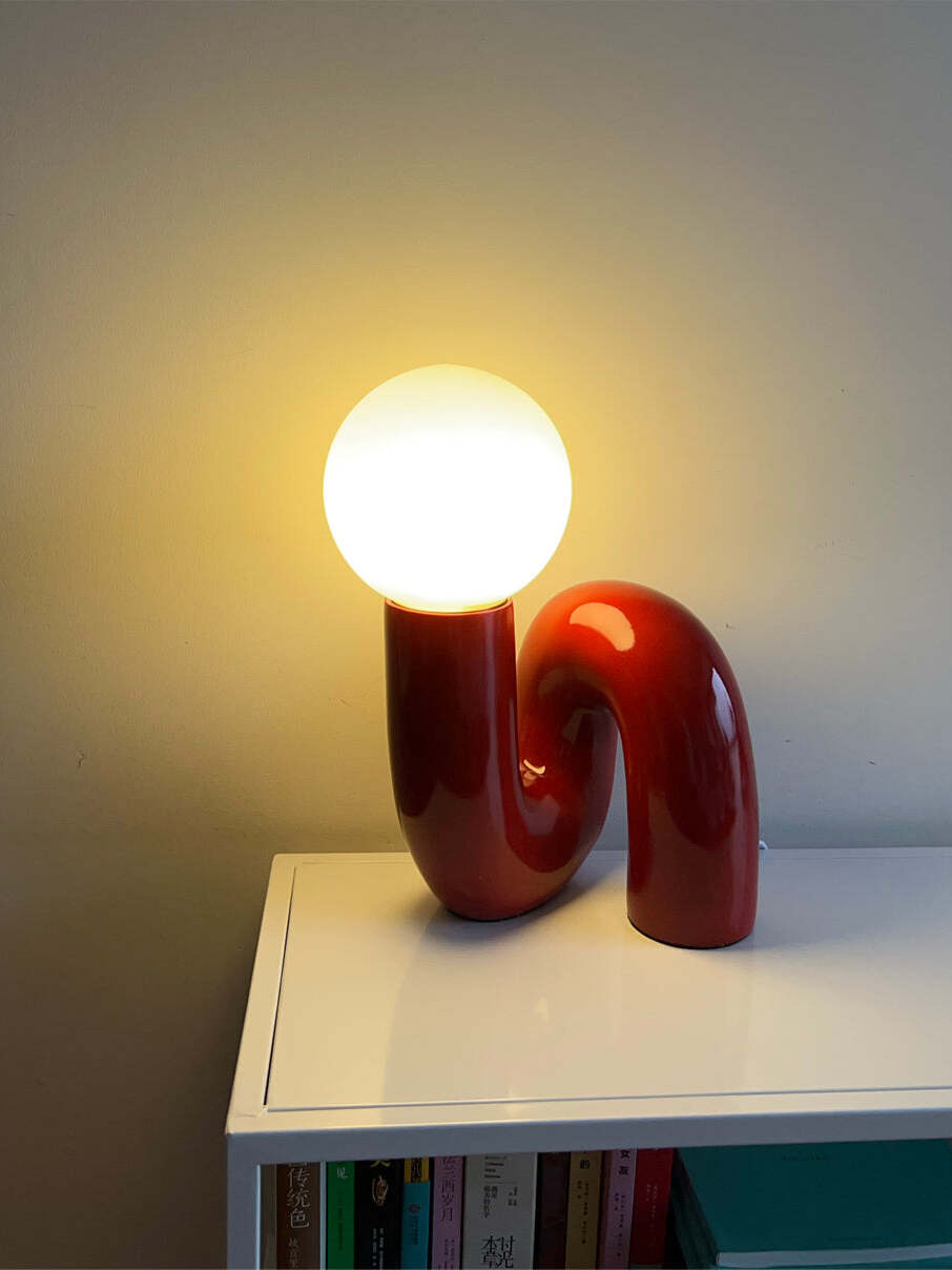 Delicate Neotenic Glass Bedroom Table Lamp  - Cueteks