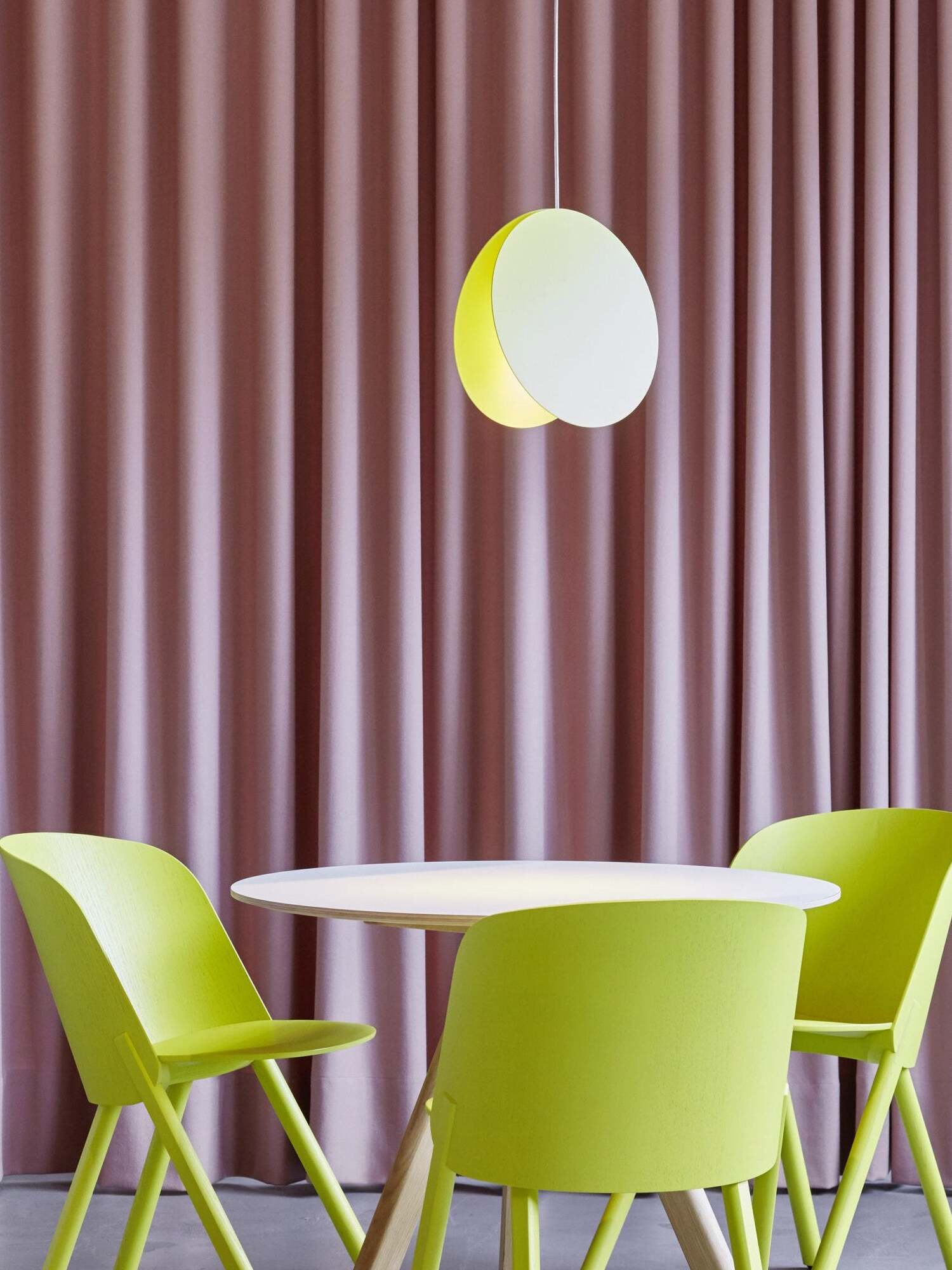 Modern North Metal Disc Pendant Light - Cueteks