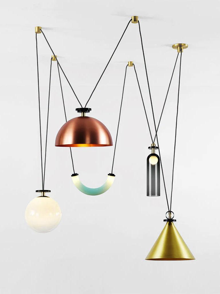 Shape Chandelier - Cueteks