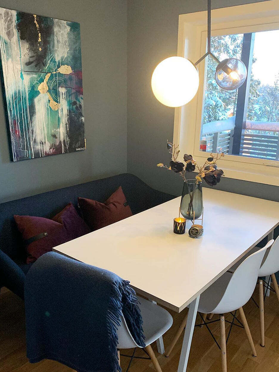 Glass Twice Pendant Lamp for Modern Interiors - Cueteks
