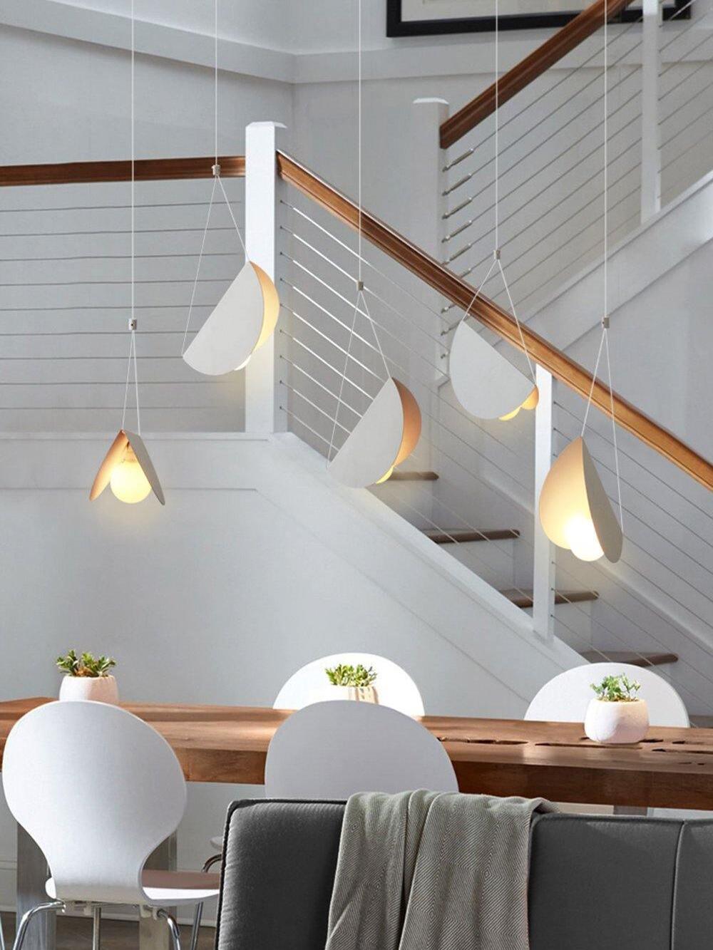 Butterfly Flying Glider Metal Pendant Light - Cueteks