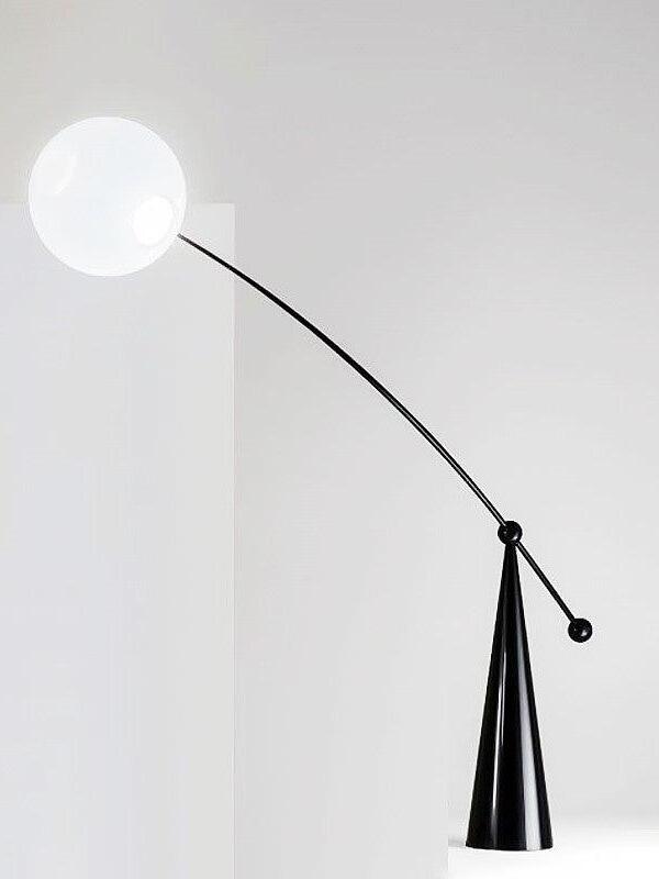 Opal Arc Floor Lamp - Cueteks