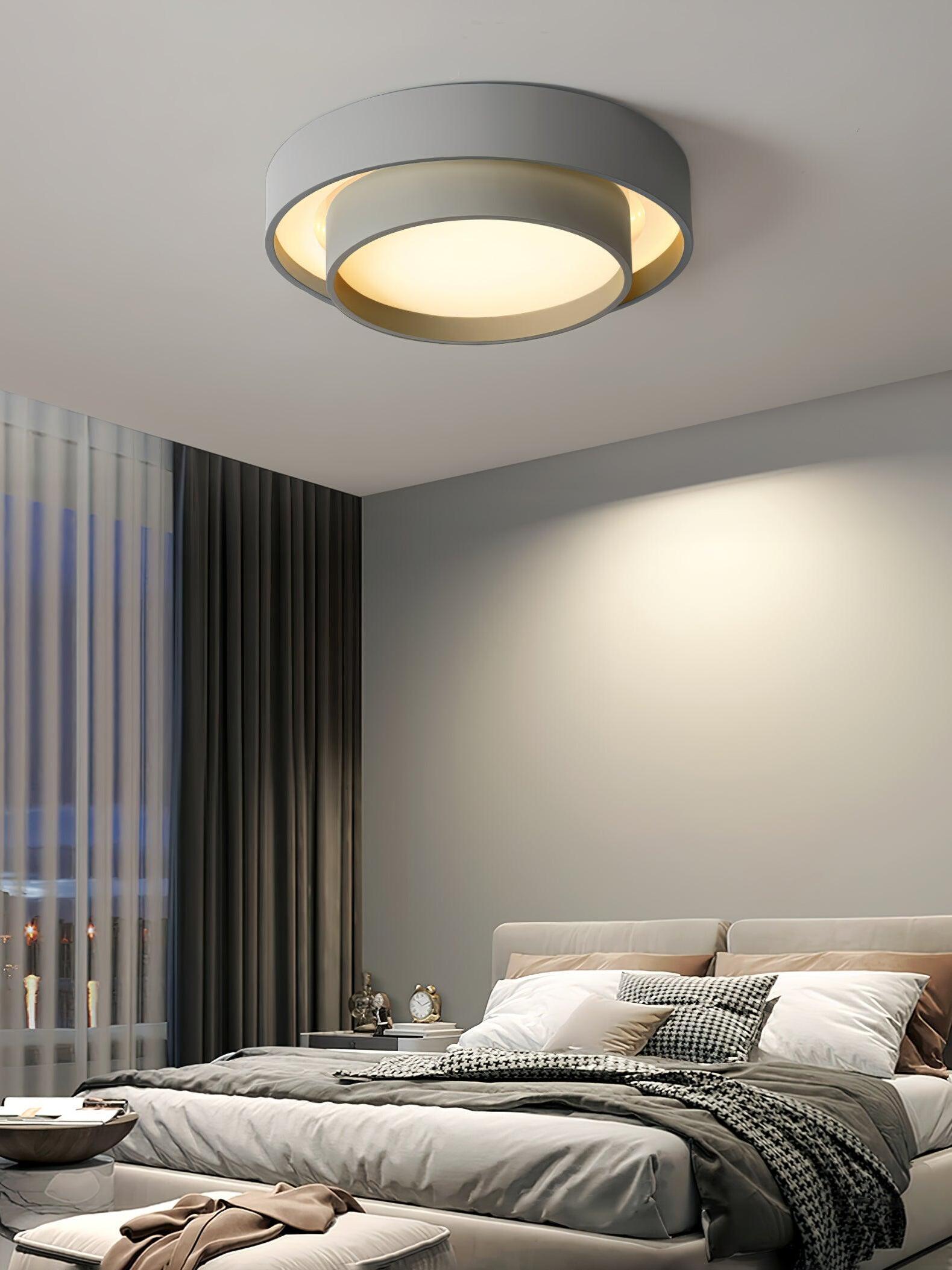 Modern Melody Acrylic Disc Ceiling Lamp - Cueteks