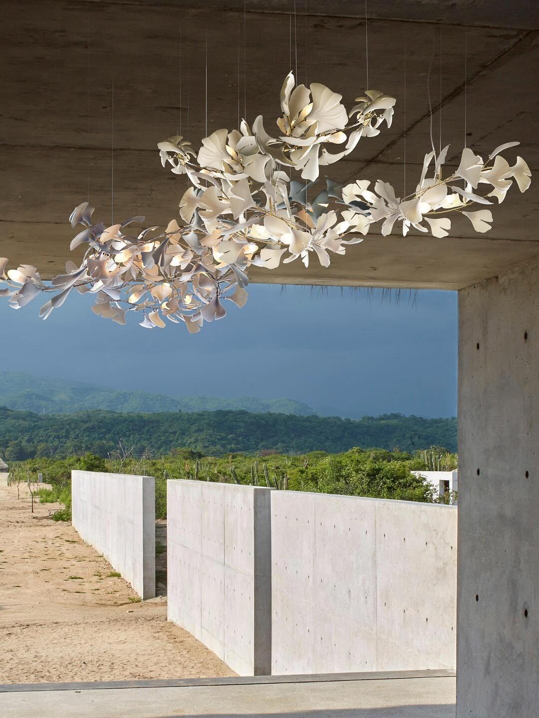 Gingko Chandelier A - Cueteks