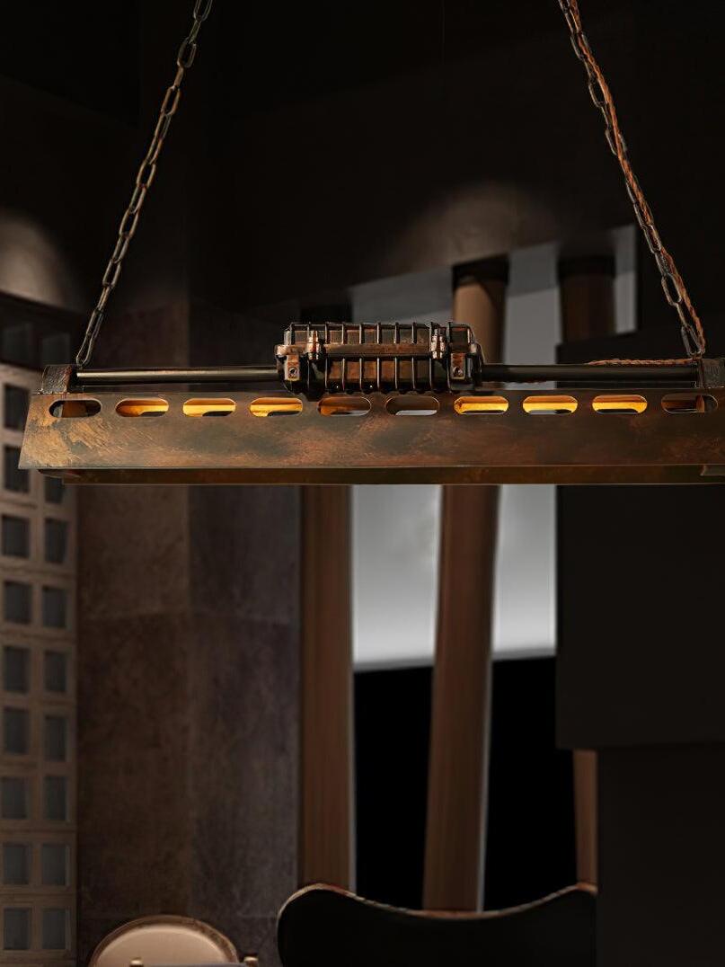 Industrial Steampunk Chandelier - Cueteks
