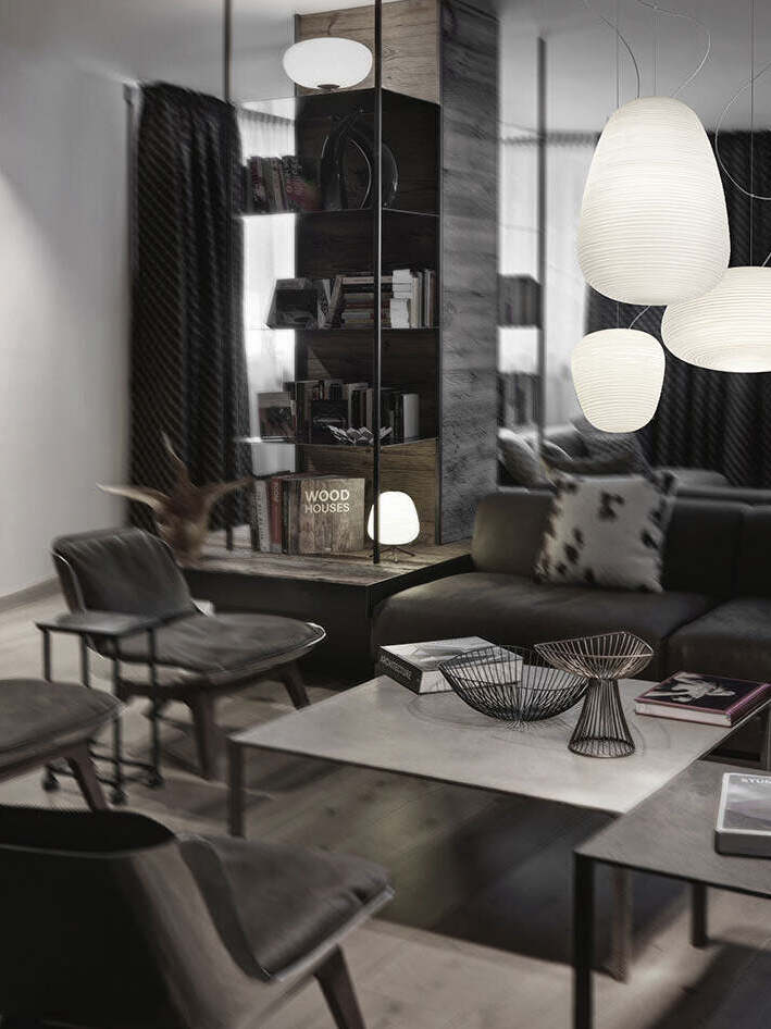 Modern Metal Rituals Pendant Light for Restaurant - Cueteks