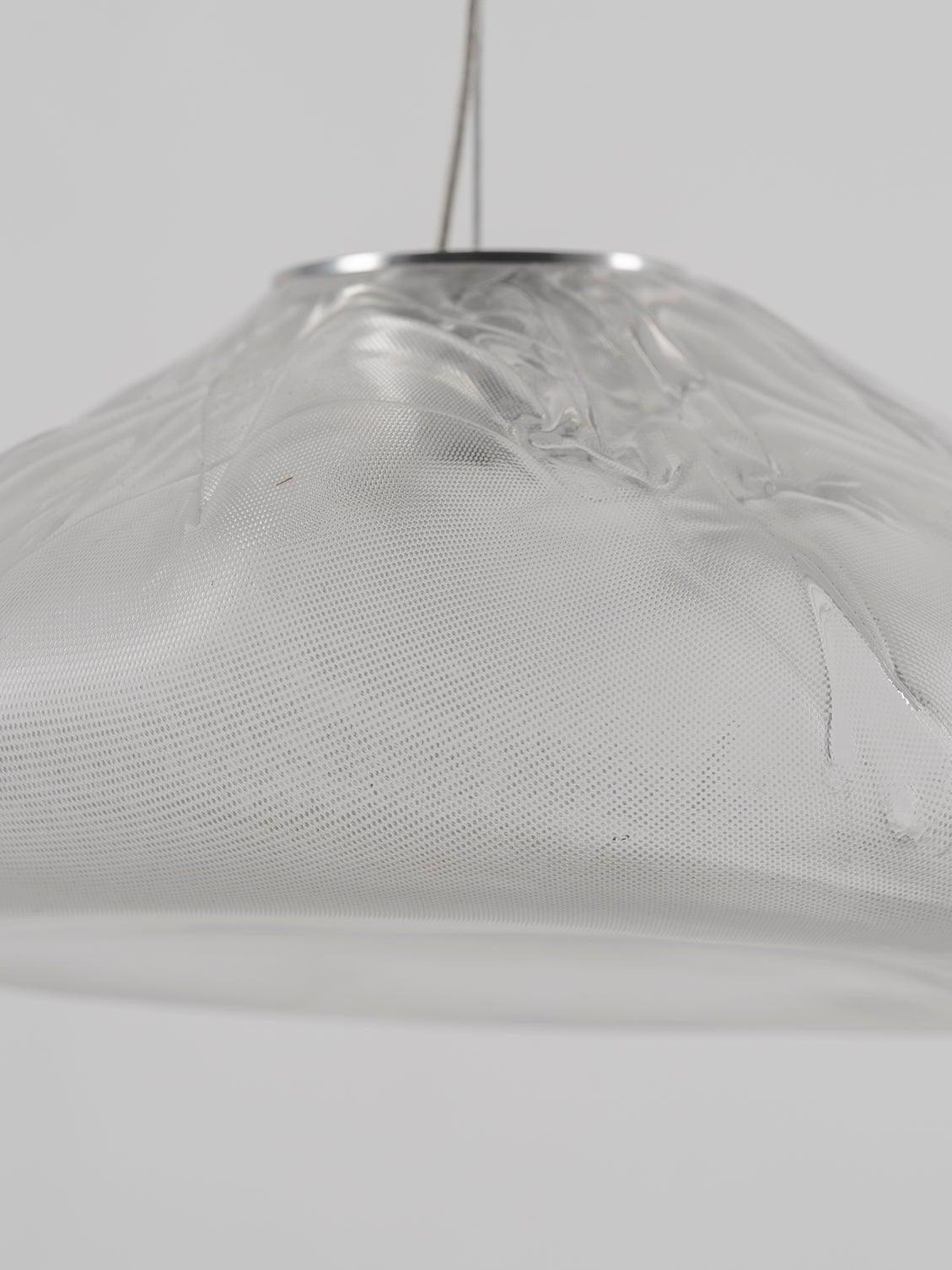 Transparent Glass Random Rectangle Multiple Pendant Lamp - Cueteks