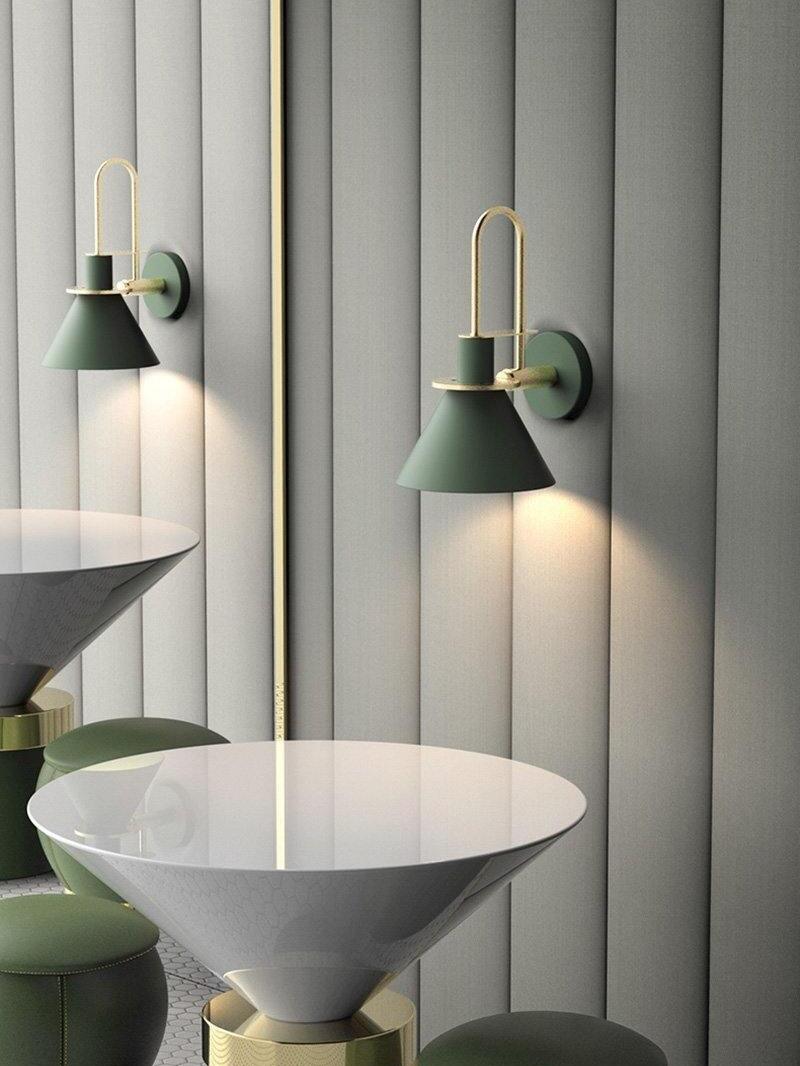 Nordic Metal Wall Sconce - Cueteks