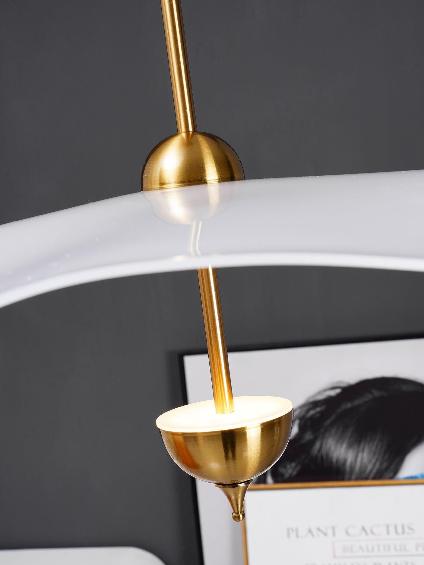 Envolee Double Biscuit Pendant Light - Cueteks