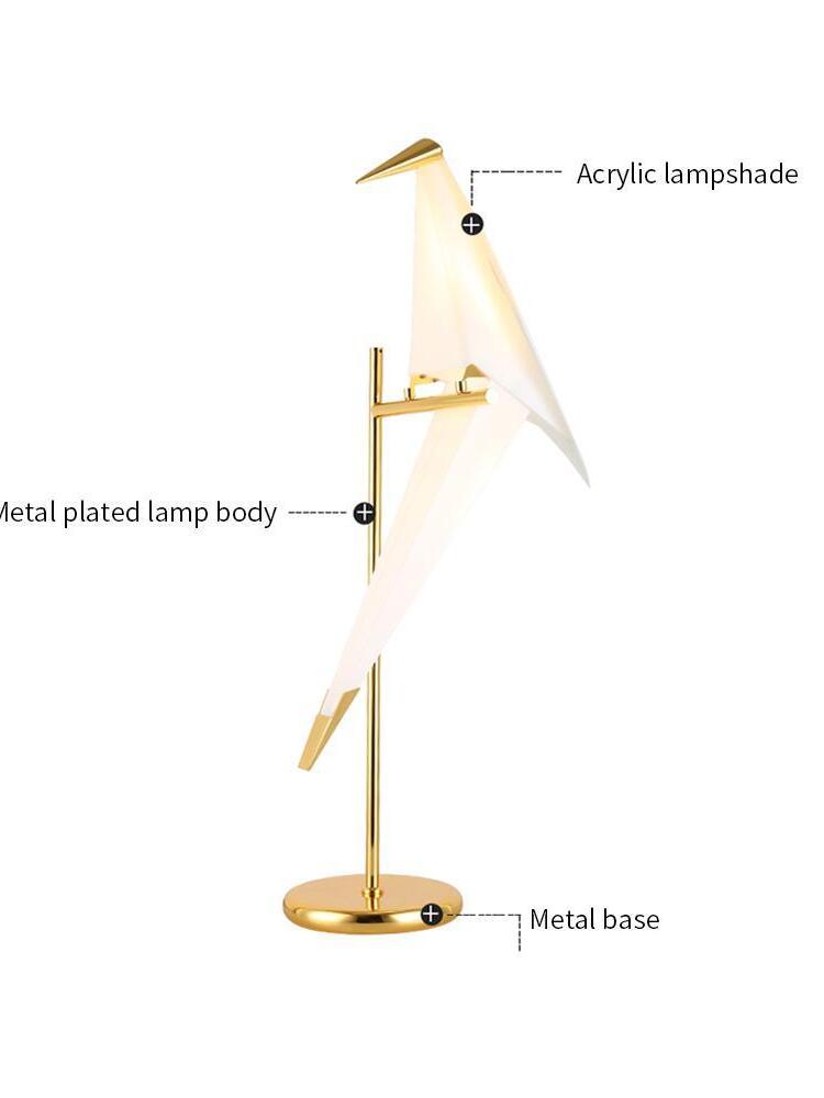Perching Bird Table lamp - Cueteks