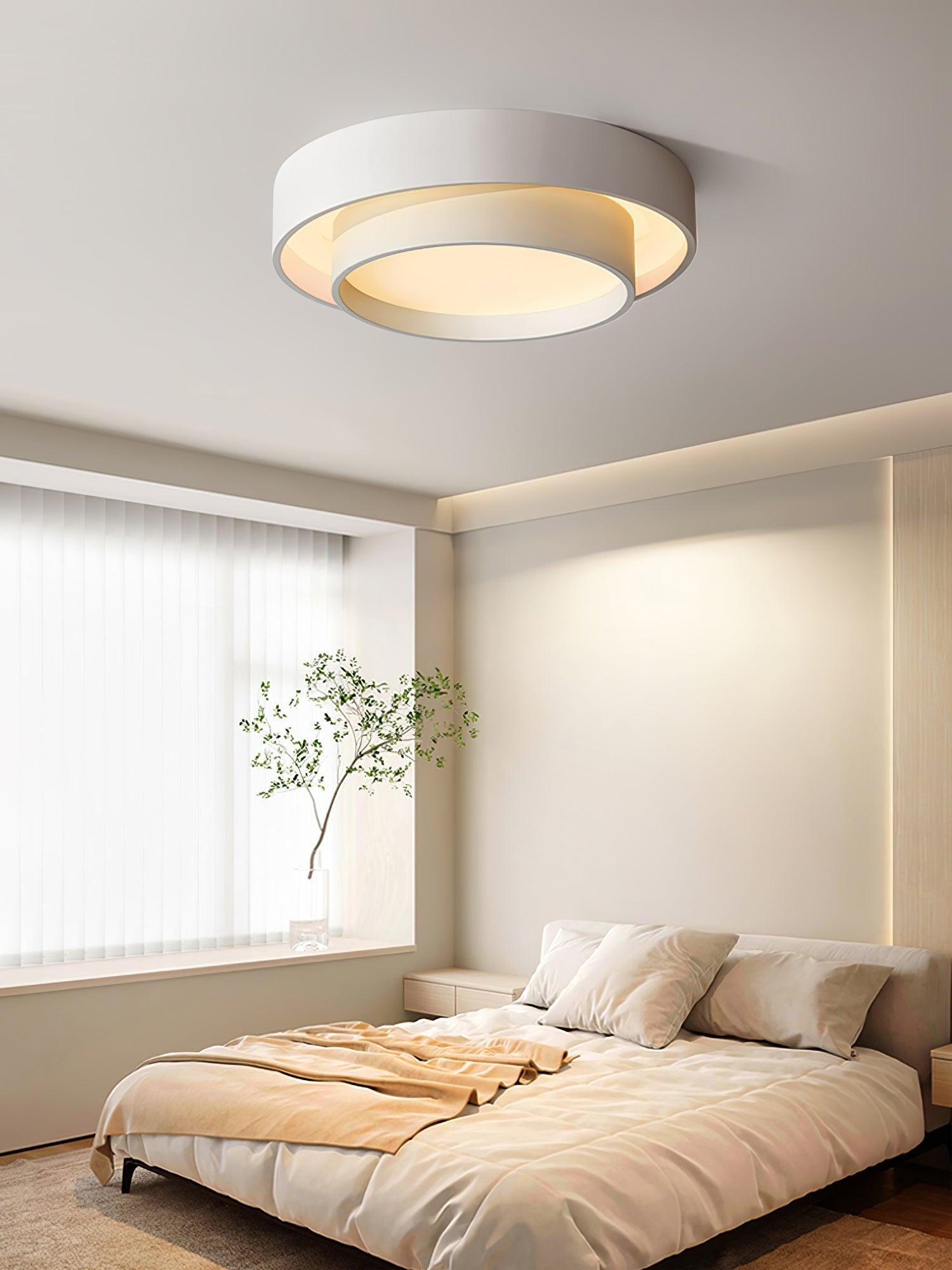 Modern Melody Acrylic Disc Ceiling Lamp - Cueteks