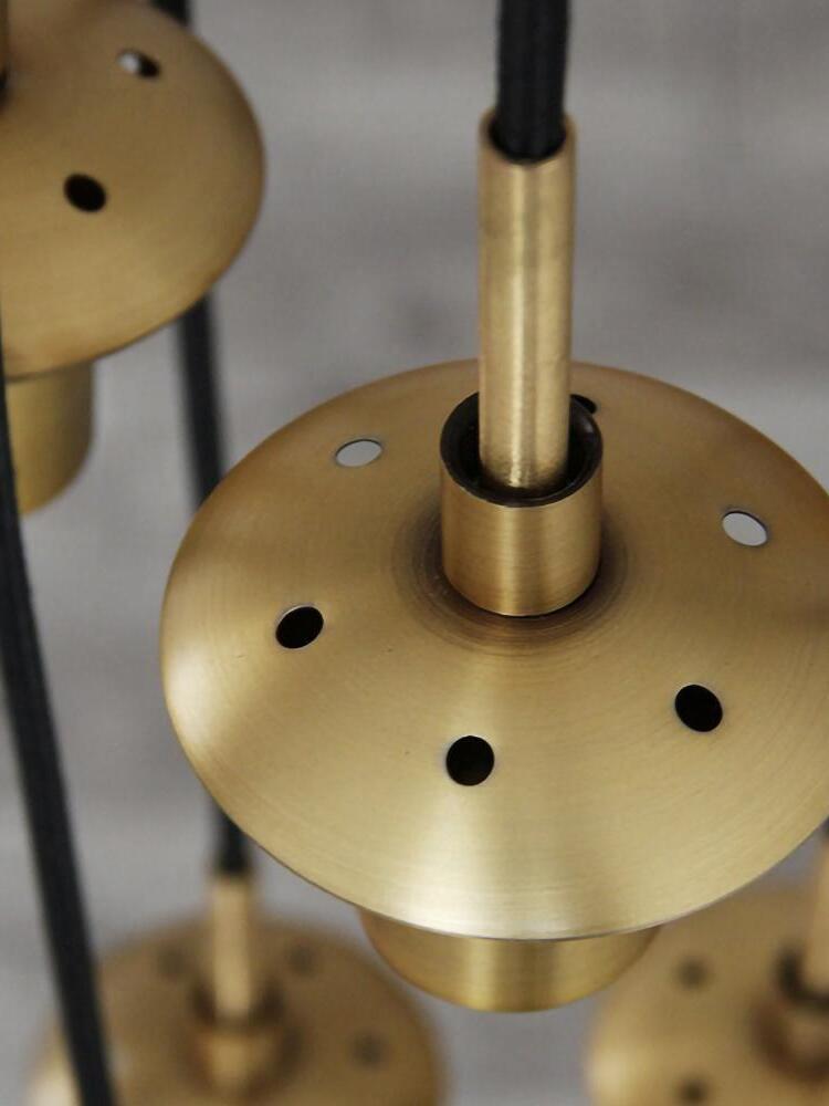 Glass Ball Chandelier - Cueteks