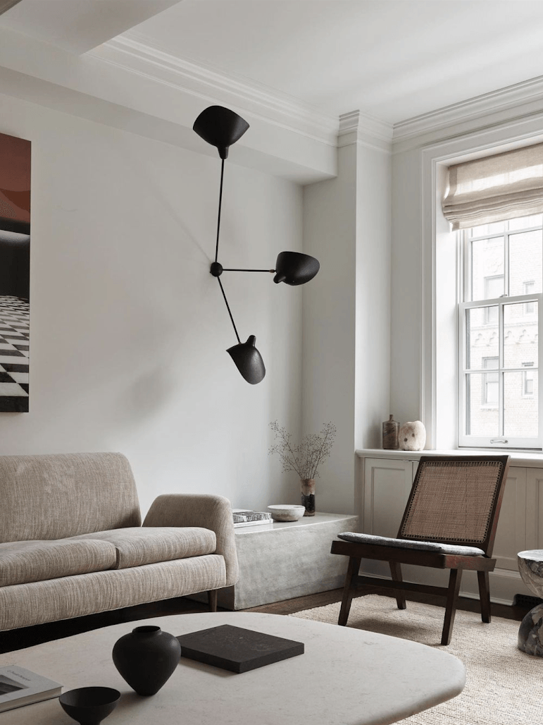 Serge Mouille Ceiling Lamp B - Cueteks