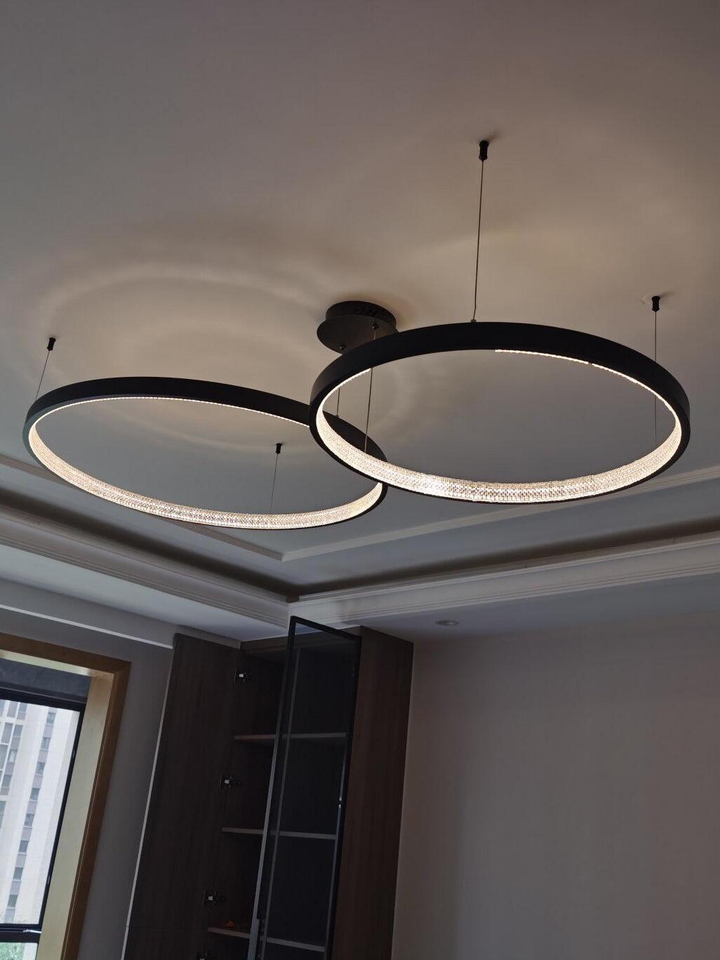Black Aura Chandeliers - Cueteks