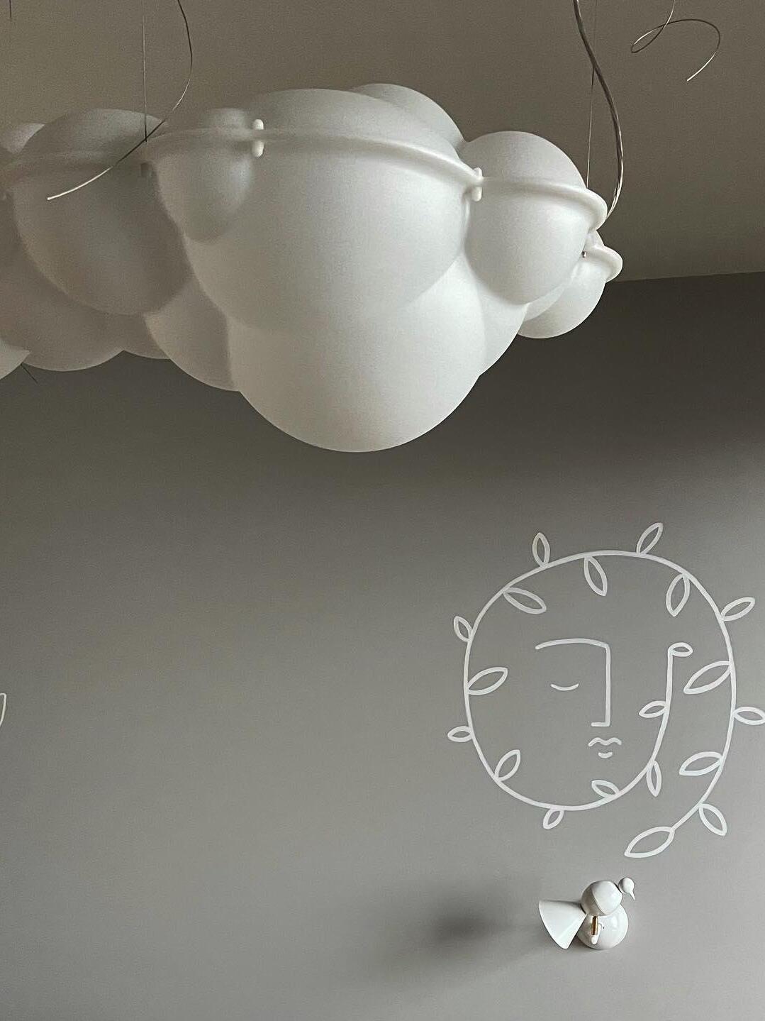 Creative Nuvola White Cloud Pendant Lamp - Cueteks