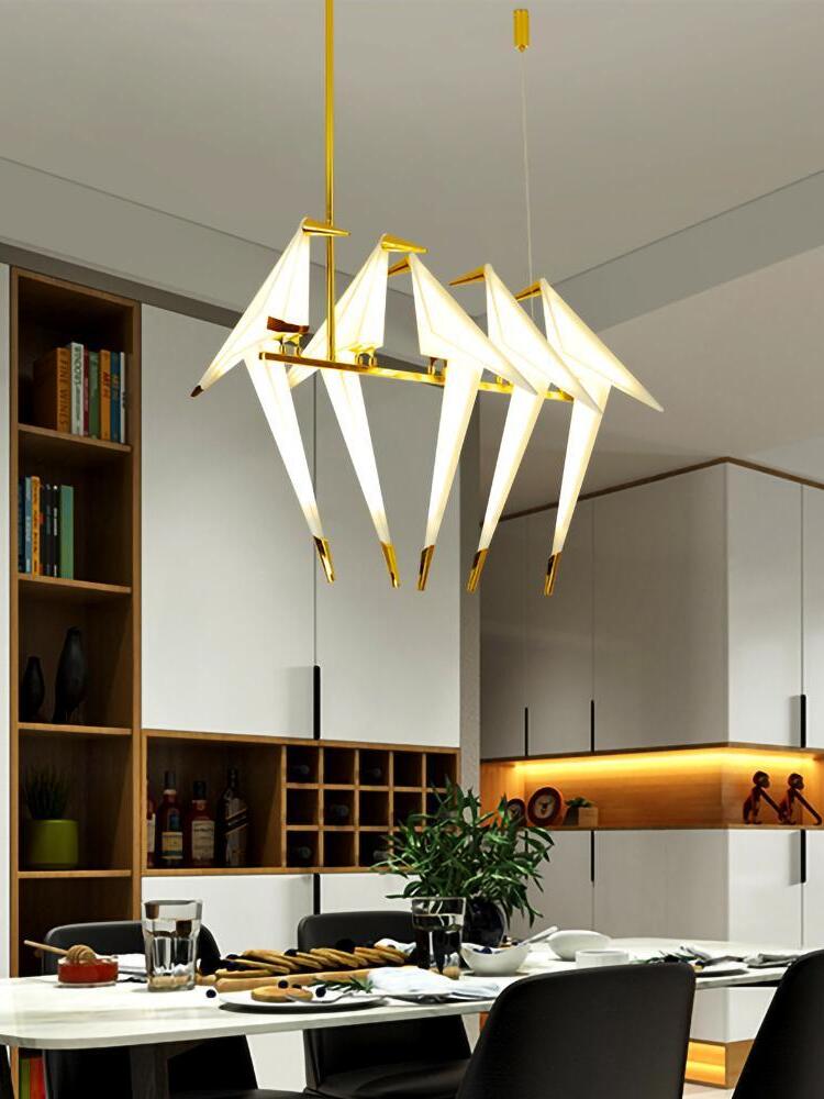 Perching Bird Chandelier - Cueteks