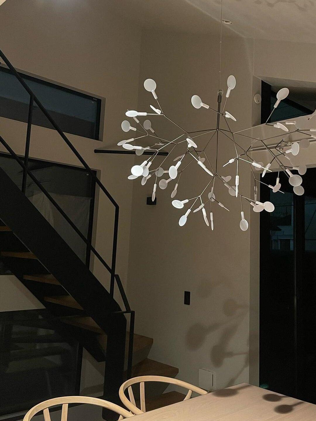 Black Heracleum Chandelier - Cueteks