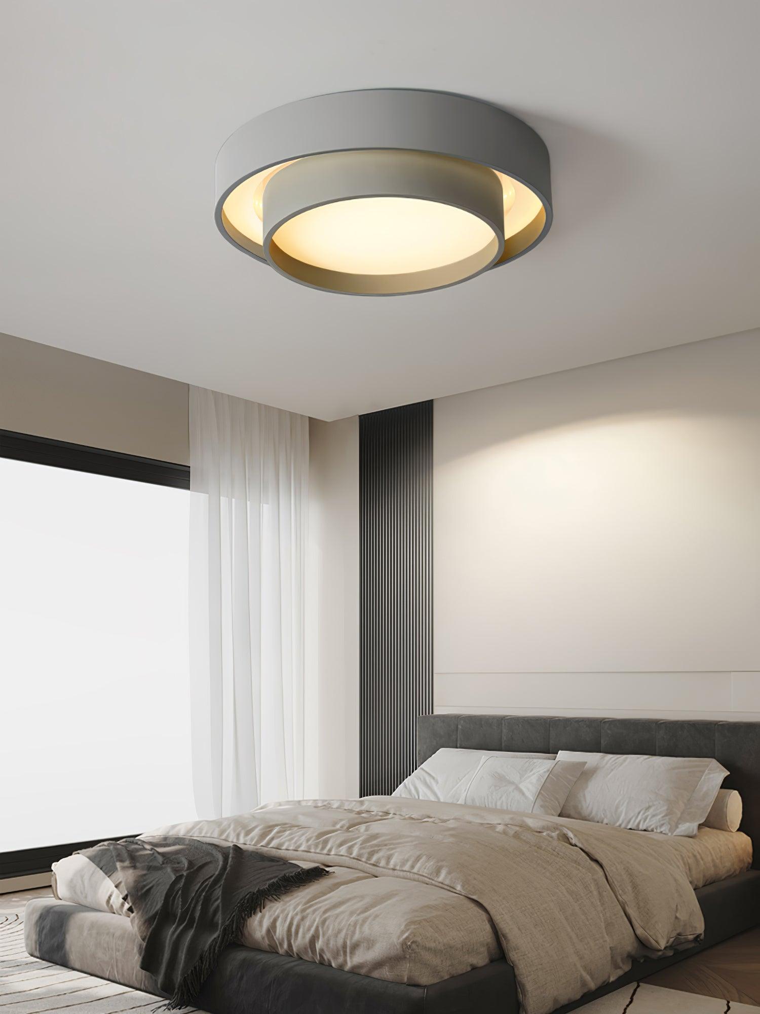 Modern Melody Acrylic Disc Ceiling Lamp - Cueteks