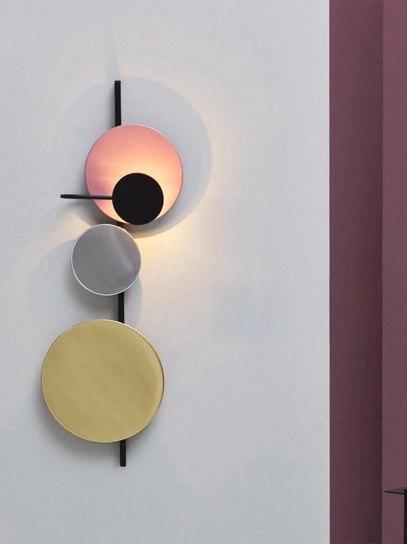 Macaroon Planet Disc Creative Wall Lamp - Cueteks