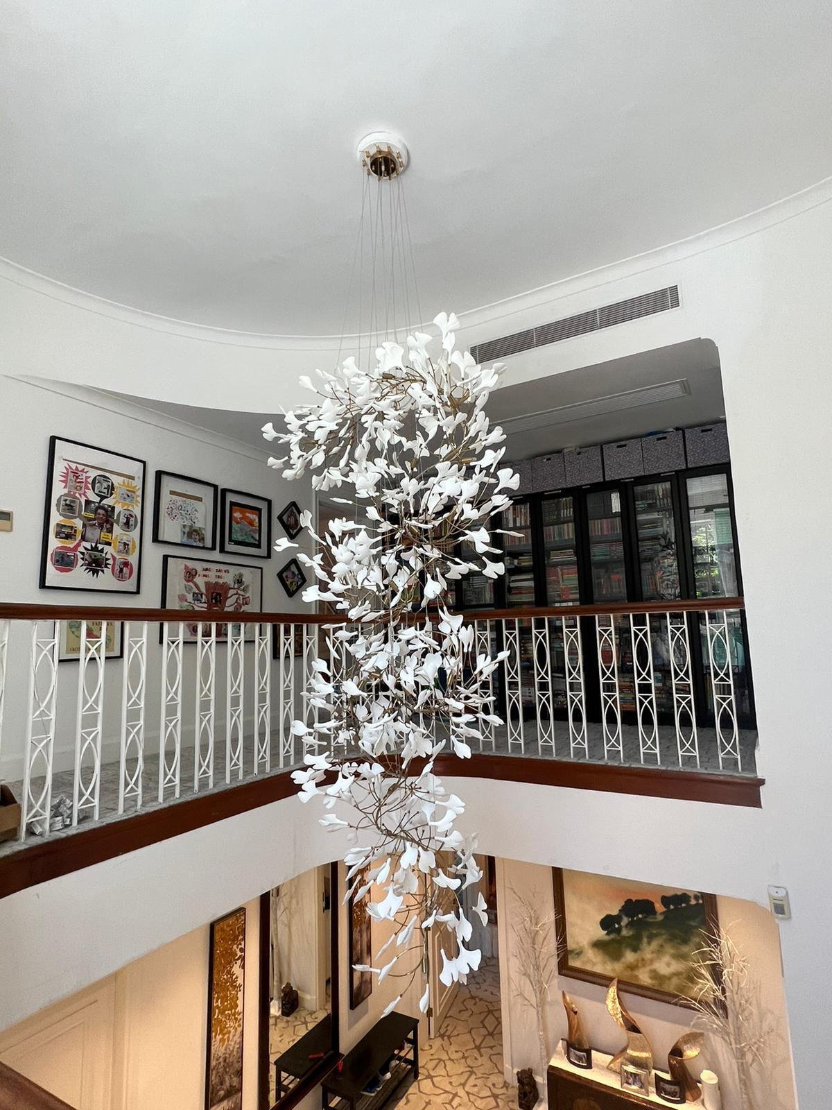 Gingko Chandelier F - Cueteks