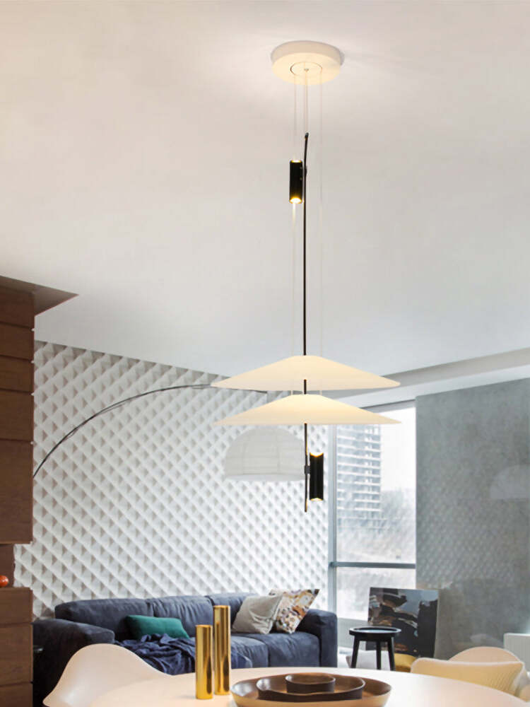 Stylish Metal Flamingo Chandelier for Living Room - Cueteks