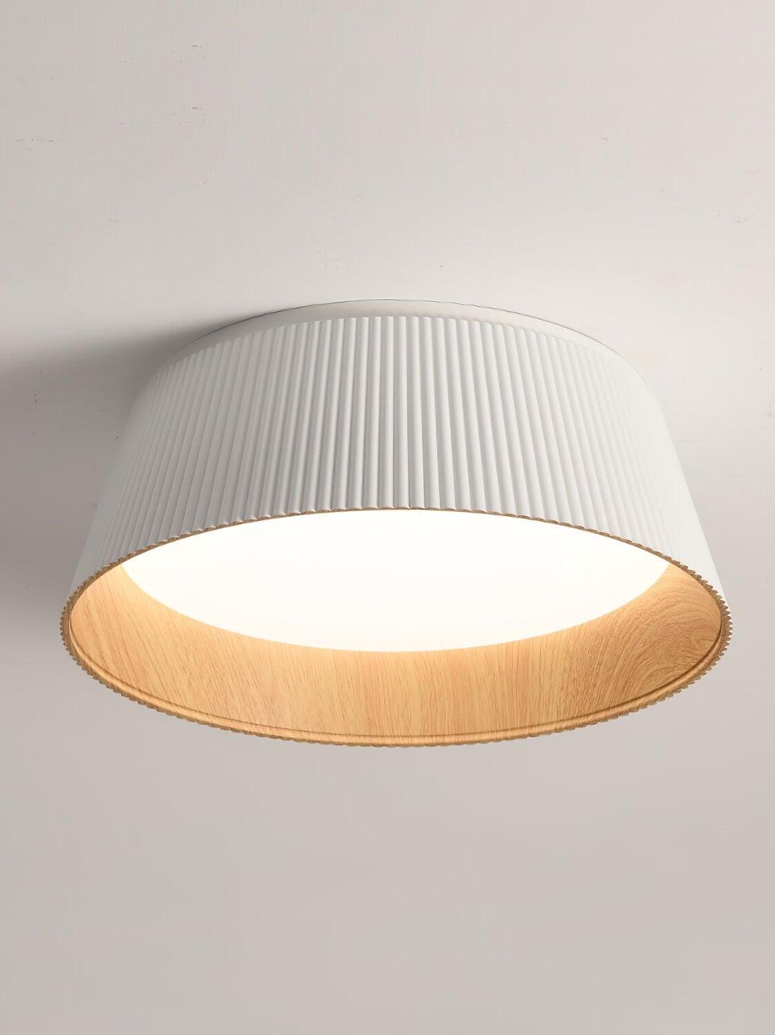 Modern Ribbed Ceiling Light - Cueteks
