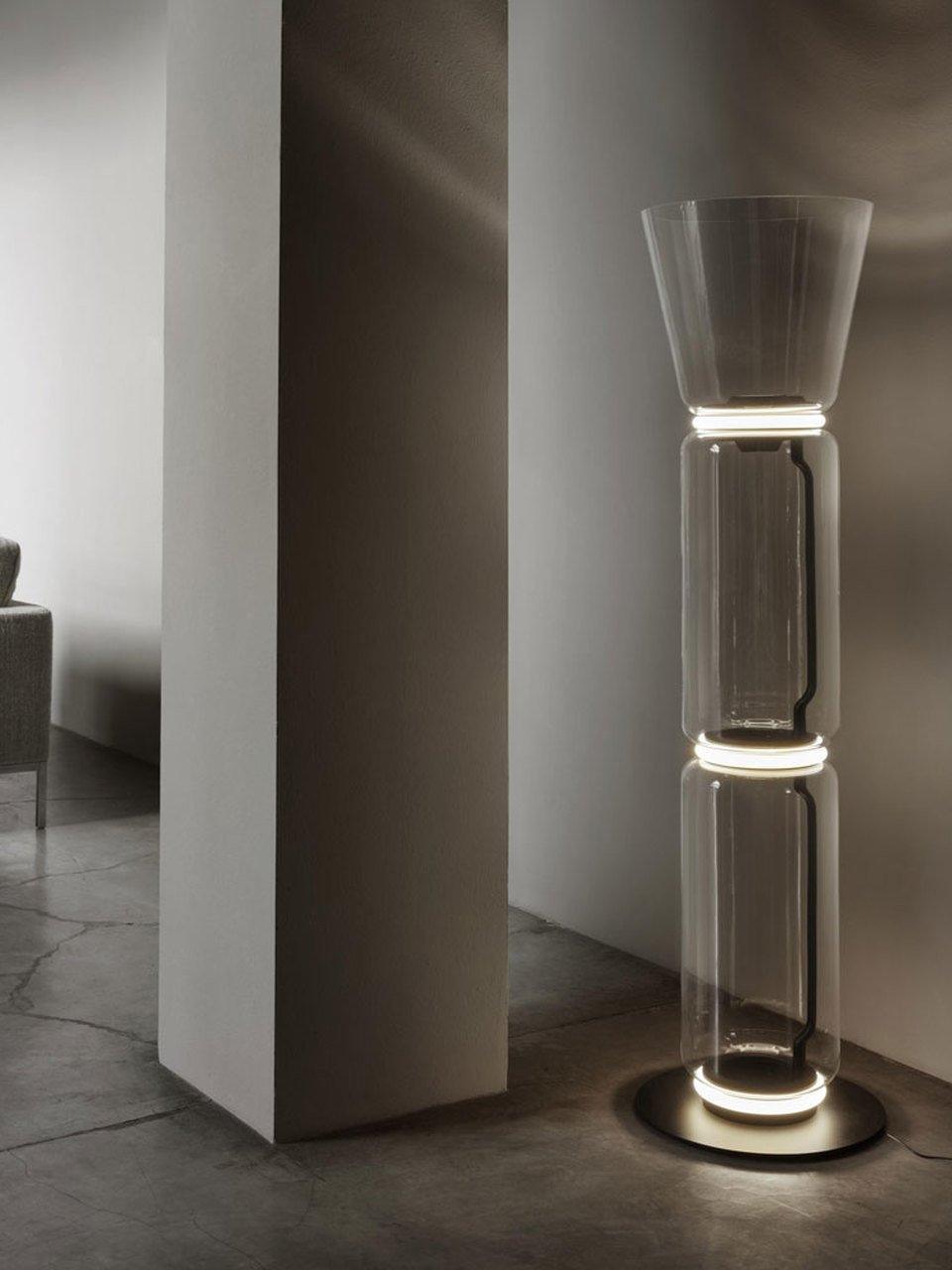 Exquisite Noctambule Metal Table & Floor Lamp - Cueteks
