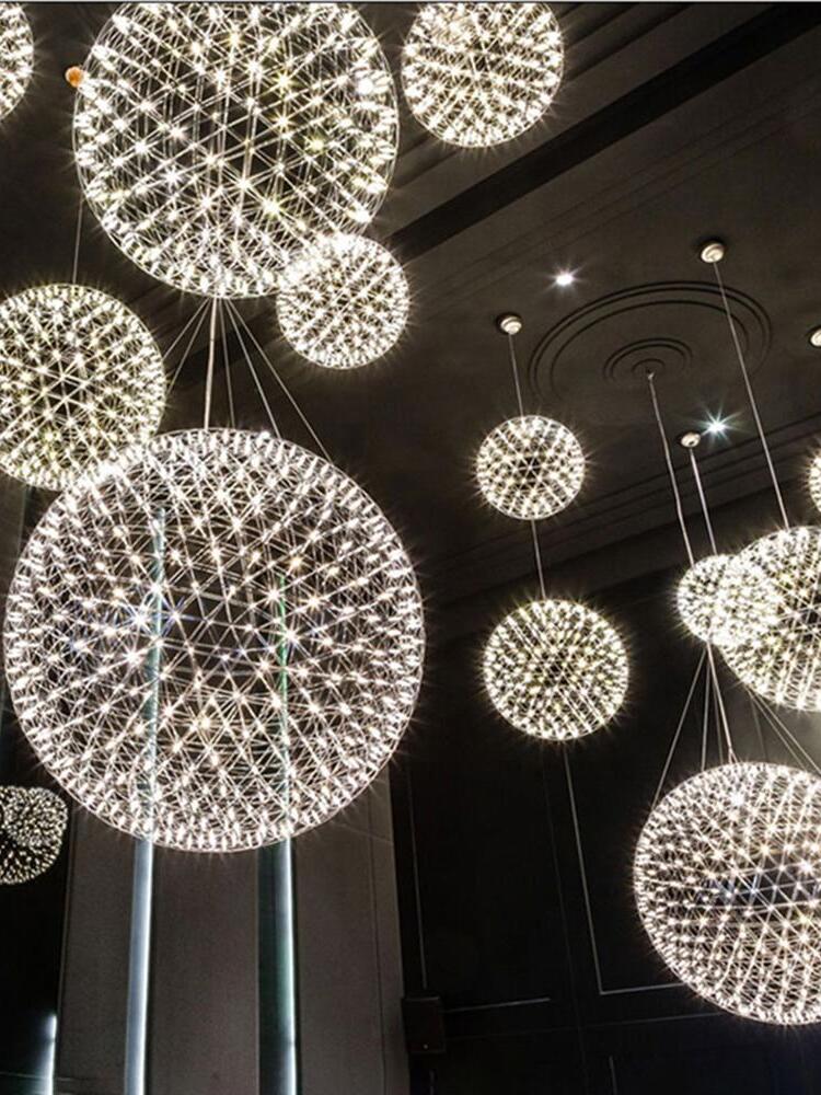 Spark Ball Pendant Light - Cueteks