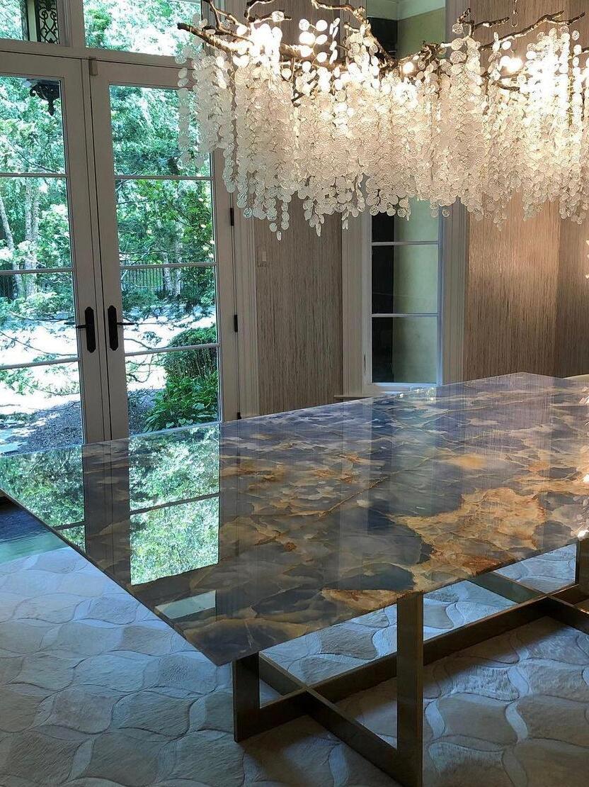 Shiro Noda Crystal Chandelier - Cueteks