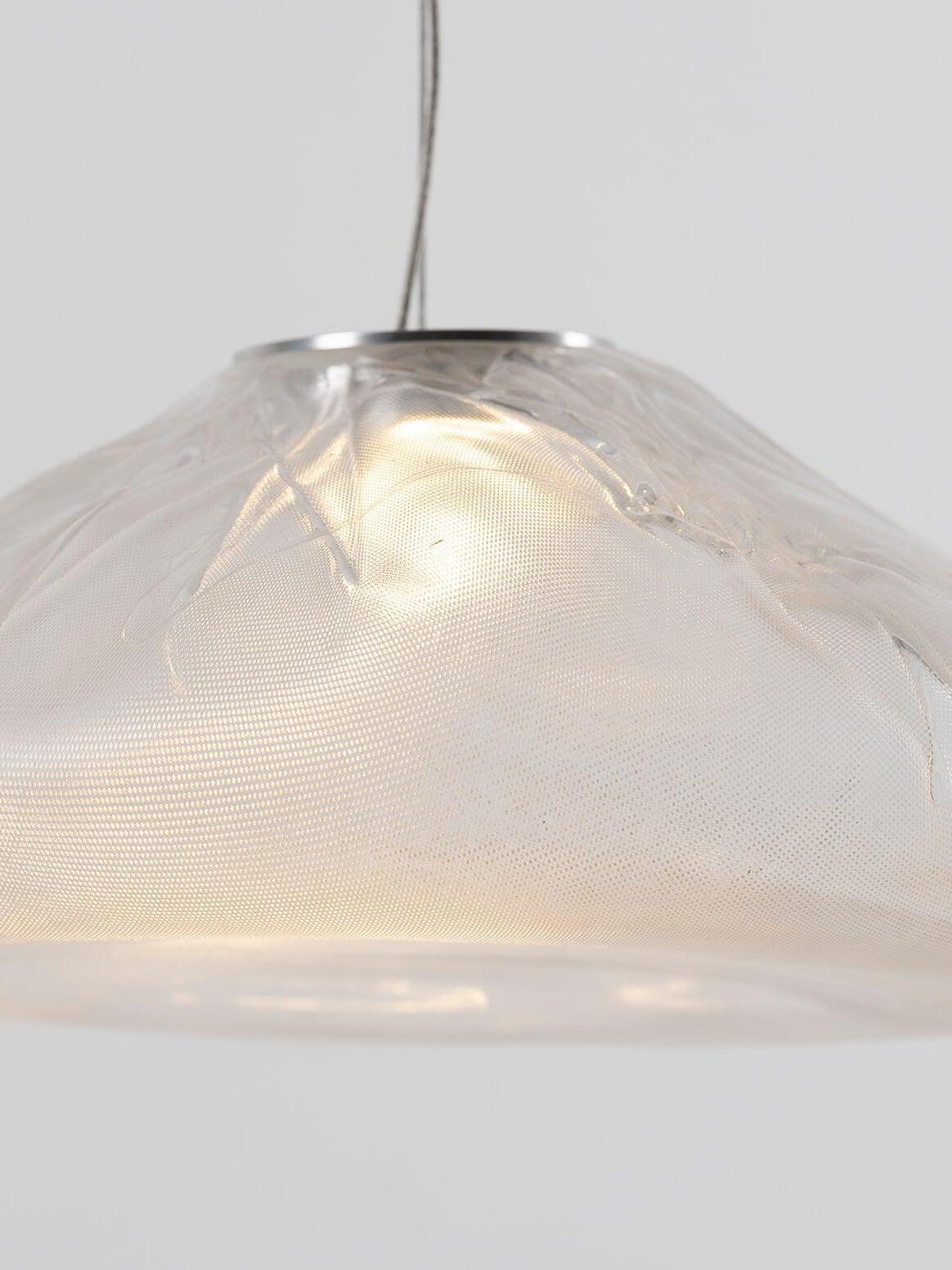 Transparent Glass Random Rectangle Multiple Pendant Lamp - Cueteks