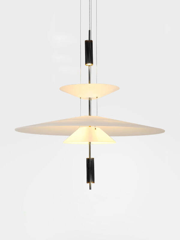 Stylish Metal Flamingo Chandelier for Living Room - Cueteks