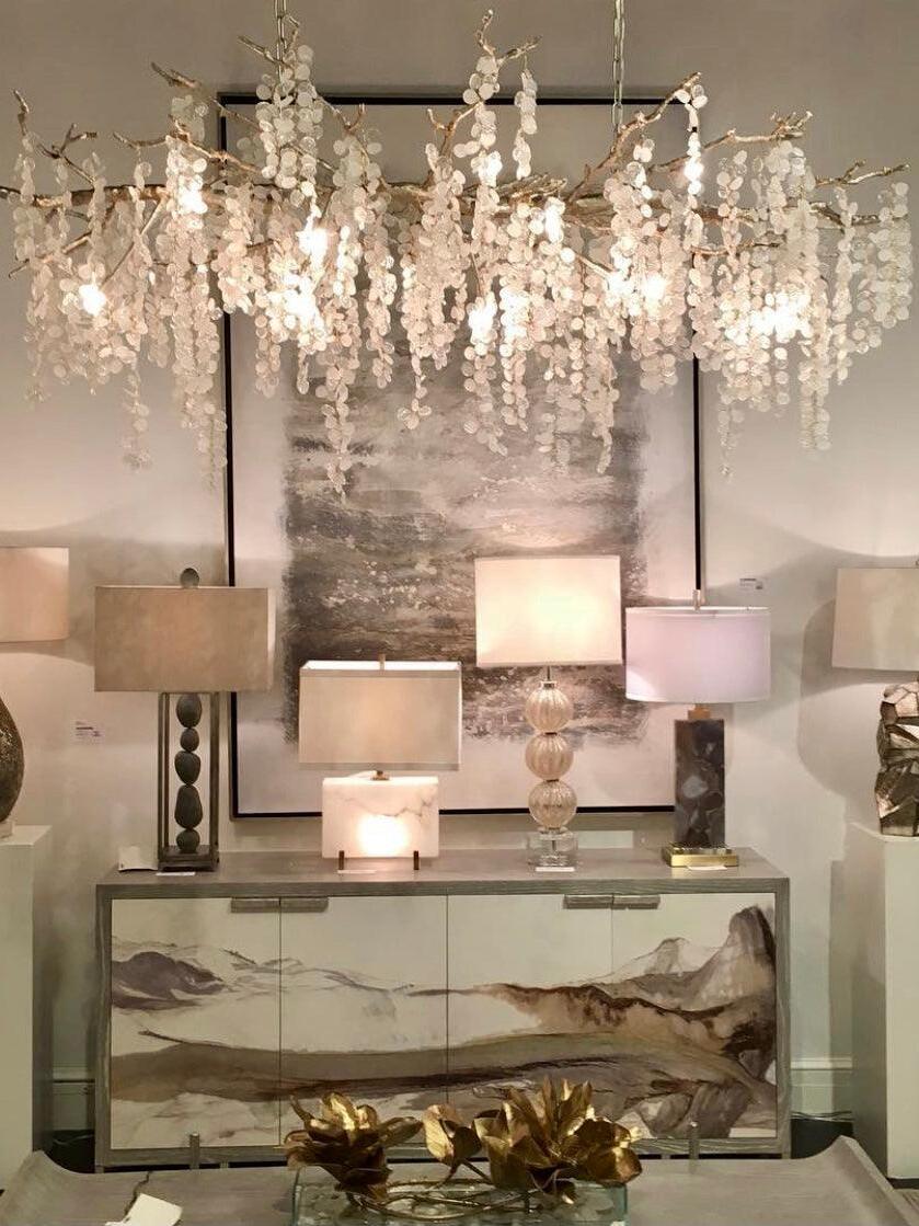 Shiro Noda Crystal Chandelier - Cueteks