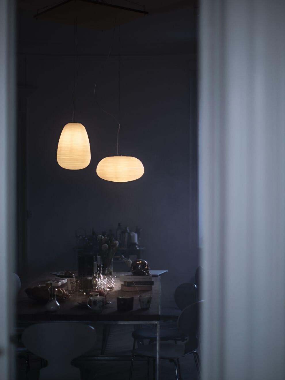 Modern Metal Rituals Pendant Light for Restaurant - Cueteks
