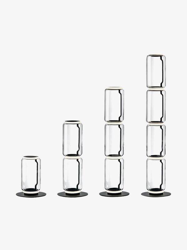 Exquisite Noctambule Metal Table & Floor Lamp - Cueteks