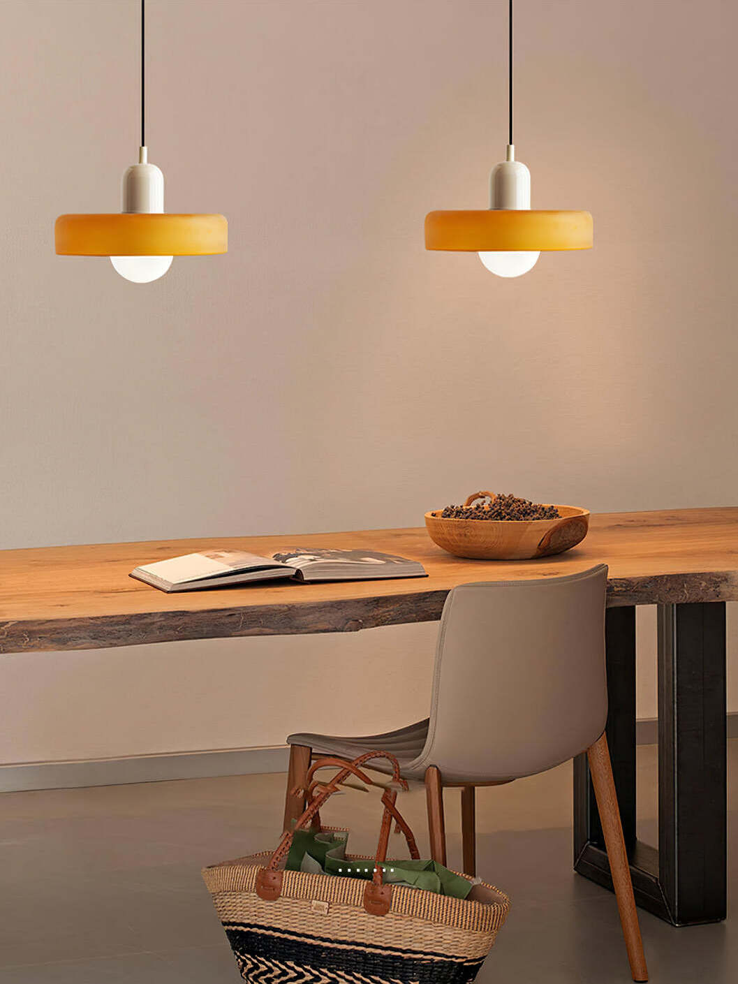 Disc Orb Pendant Lamp - Cueteks