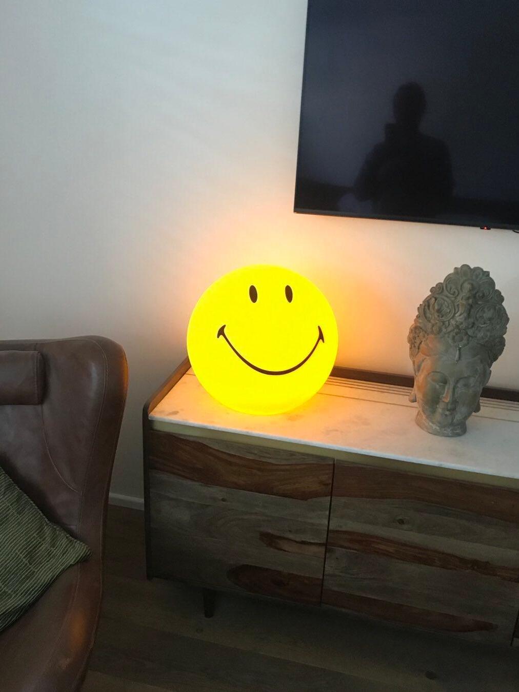 Smiling Decorative Rechargeable Table Lamp - Cueteks