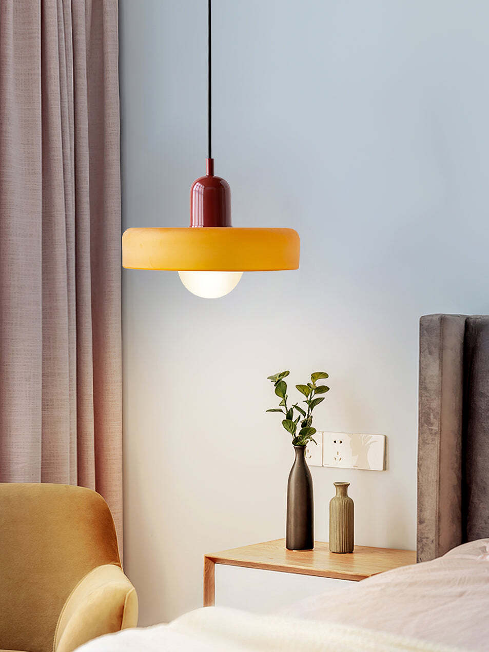 Disc Orb Pendant Lamp - Cueteks