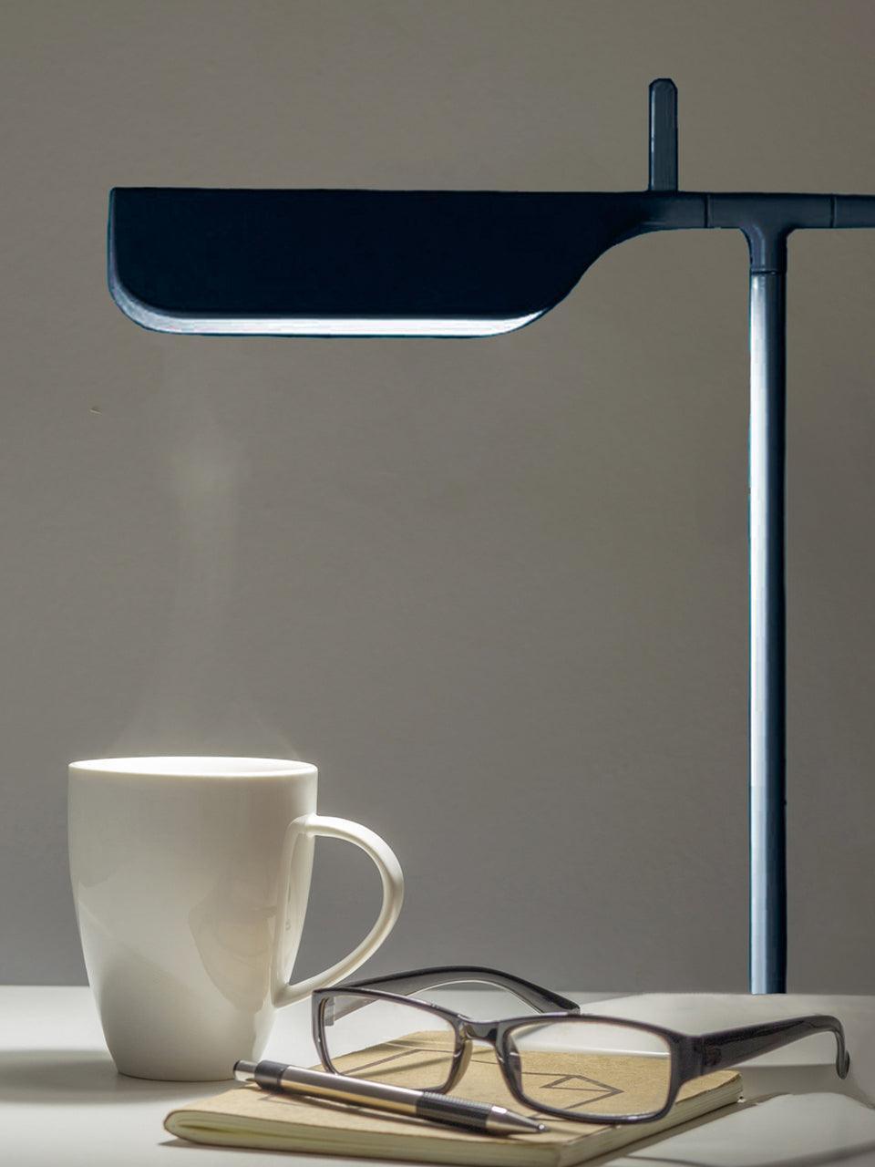 Modern Metal Tab Table Lamp For Studies - Cueteks
