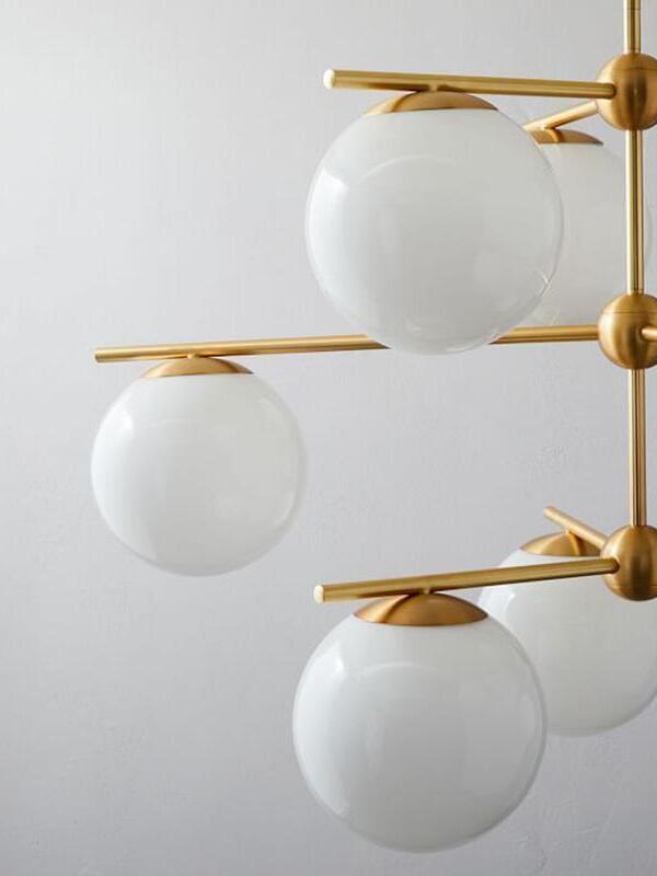 Sphere & Stem Chandelier - Cueteks