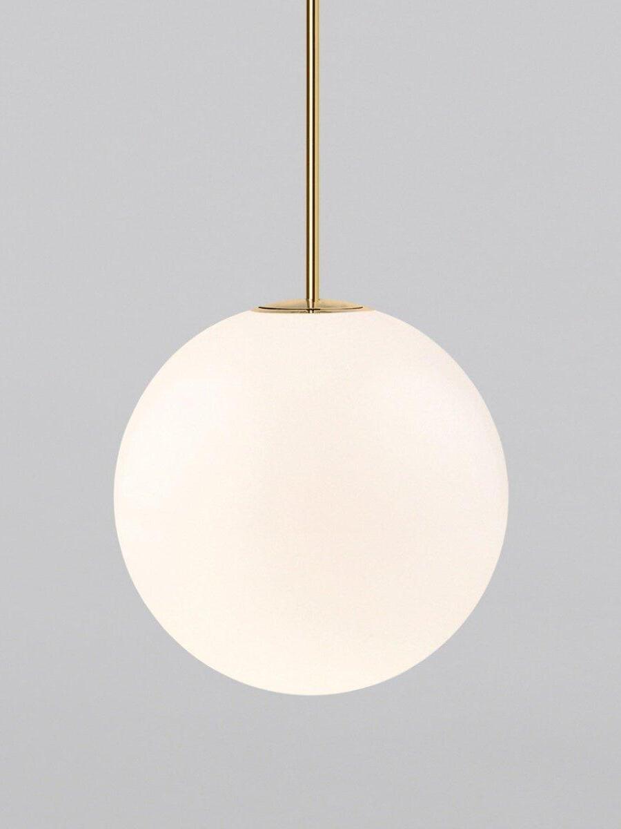 Modern Architectural Opal Glass Pendant Light - Cueteks