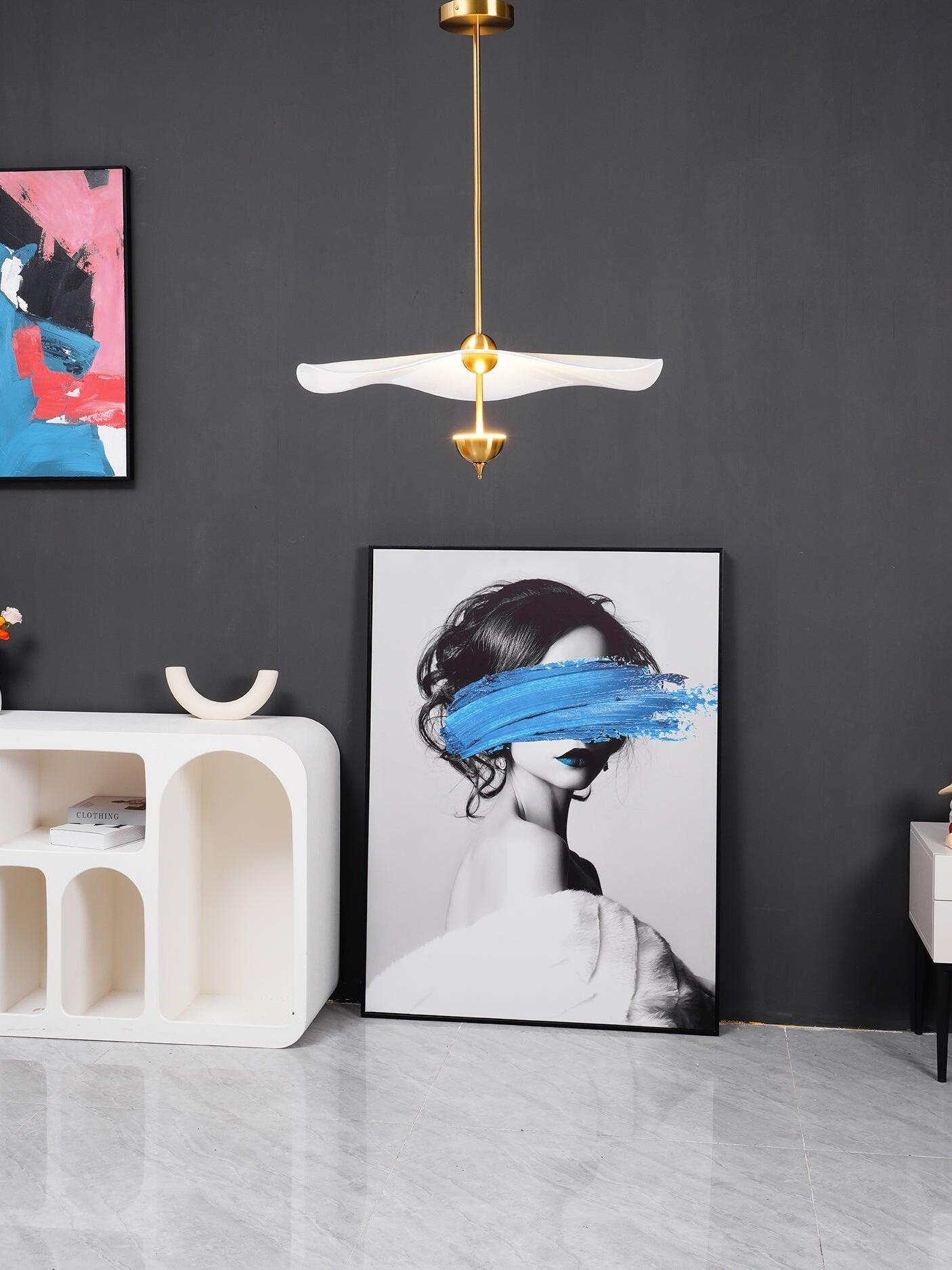 Envolee Double Biscuit Pendant Light - Cueteks